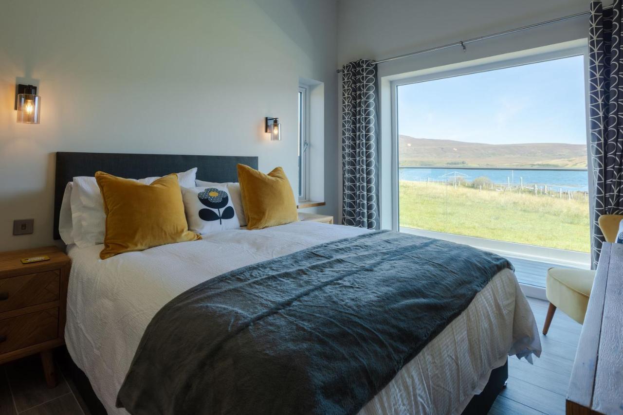 Birches Lodge With Hot Tub Dundonnell Exterior foto